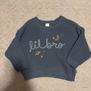 Modern Moments Blue Knit Sweater